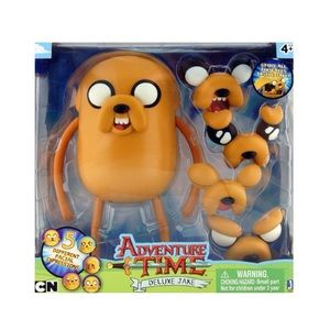 ADVENTURE TIME 10” DELUXE JAKE FIGURE WITH CHANGING FACES - BNIB (PLS READ!)